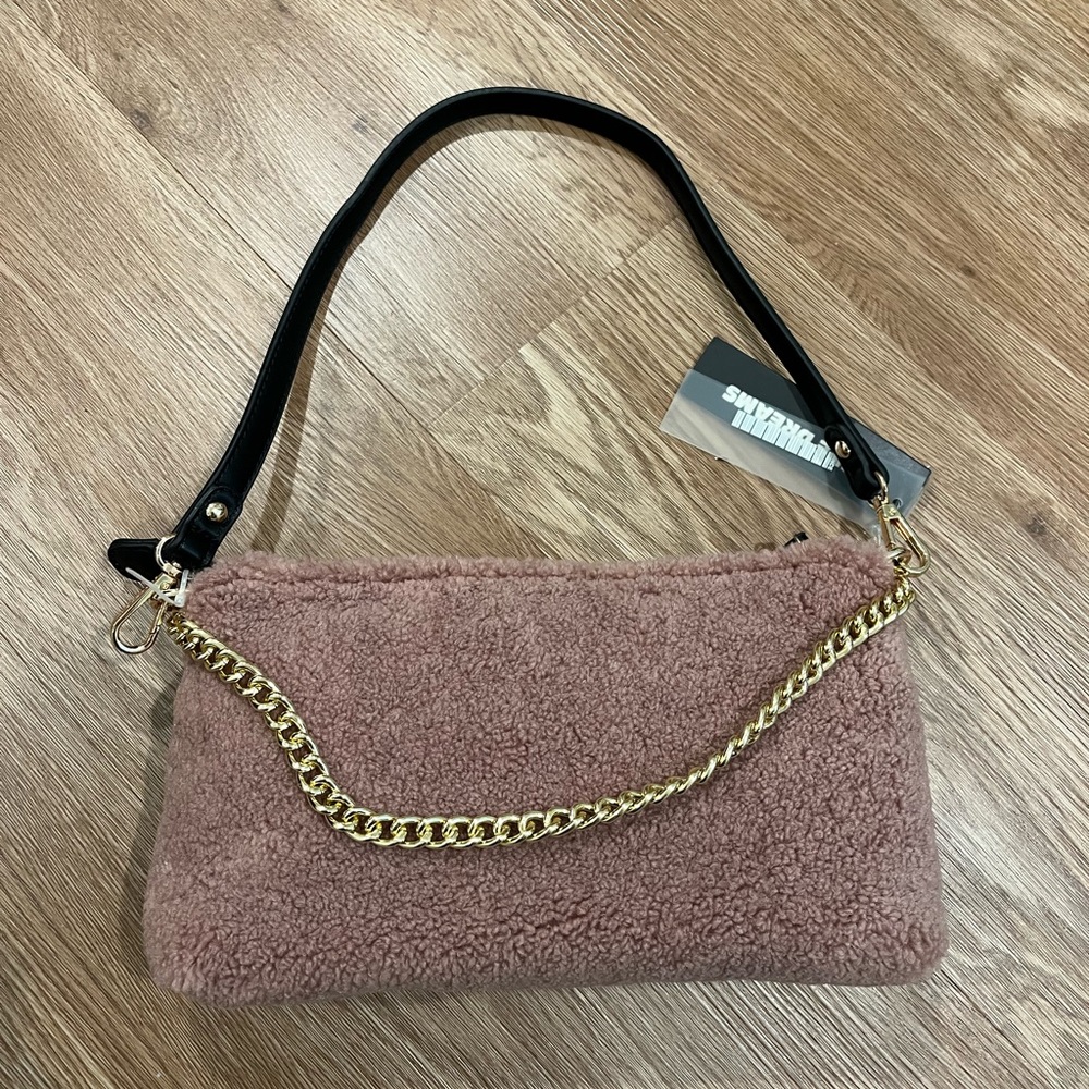 NWT sherpa purse
